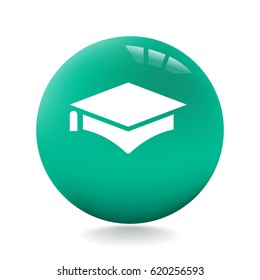 student icon flat.