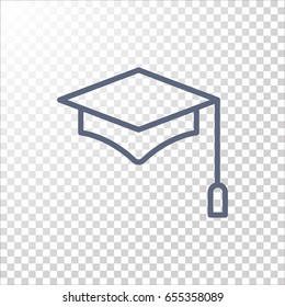 student icon flat.