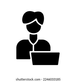 student icon or logo isolated sign symbol vector illustration - high quality black style vector icons
