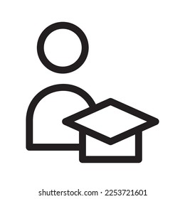 	
student icon or logo isolated sign symbol vector illustration - Collection of high quality black style vector icons