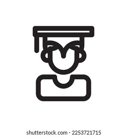 	
student icon or logo isolated sign symbol vector illustration - Collection of high quality black style vector icons