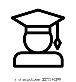 student icon or logo isolated sign symbol vector illustration - high quality black style vector icons
