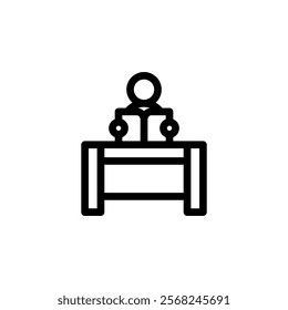 student icon sign vector design