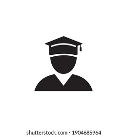 student icon symbol sign vector