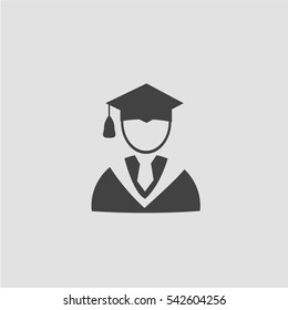 Student icon vector