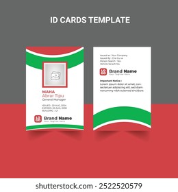 Student Id Card design template Id card design for school, Identity Card Design 