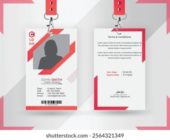 student id card design template, school id card, college id , Id card template design, identity card