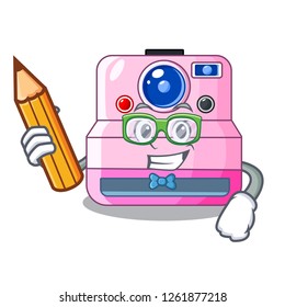 Student instant camera with revoke cartoon picture