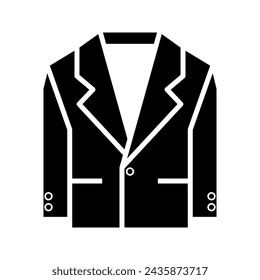 Student jacket vector icon with transparent background
