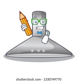 Student kichen hood in the mascot shape