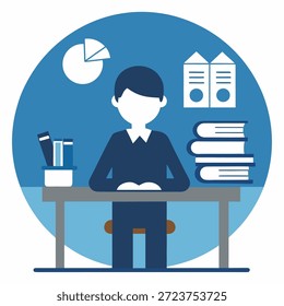 Aprendizaje del estudiante en la silueta del aula