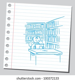 Student learning in library