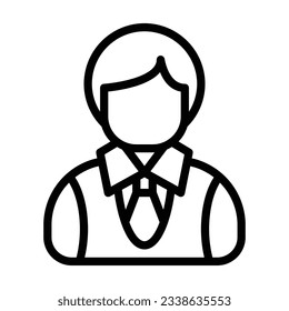 Student line icon . Perfect for graphic design, mobile, UI, and web masterpieces