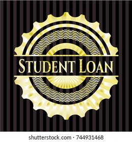 Student Loan gold emblem