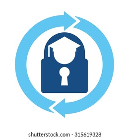 student loan logo. loans. vector.
