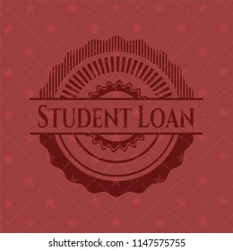 Student Loan red emblem