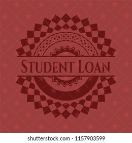 Student Loan red emblem