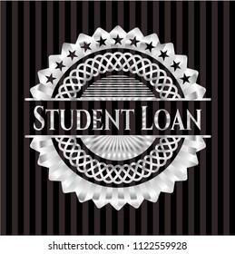 Student Loan silvery badge