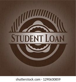 Student Loan wooden signboards