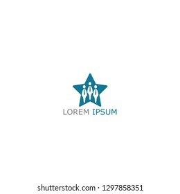 Student logo design education logo vector image