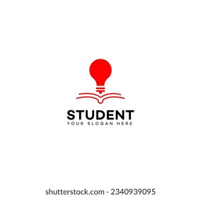student logo Design Template Vector icon