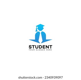 student logo Design Template Vector icon