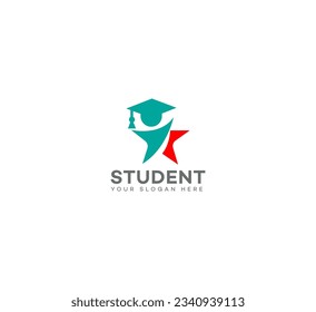 student logo Design Template Vector icon