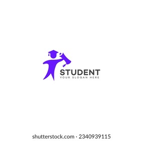 student logo Design Template Vector icon