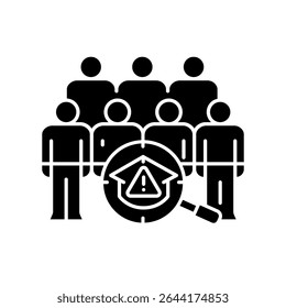 student performance tracking black flat icon for digital and print projects.  Minimal clean icons for apps and websites. Modern simple icons for UI UX and branding