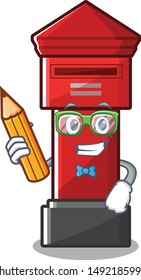 Student Pillar box sticks the character wall