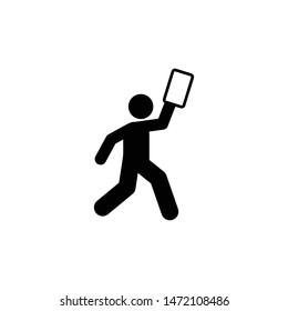 Student running result icon. Element of back to school illustration icon. Signs and symbol collection icon for websites, web design, mobile app, UI, UX on white background