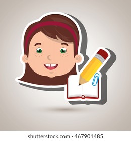 student school element icon vector illustration graphic