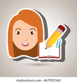 student school element icon vector illustration graphic