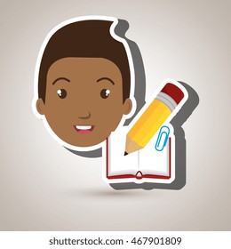 student school element icon vector illustration graphic