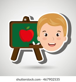 student school element icon vector illustration graphic
