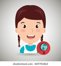 student school element icon vector illustration graphic