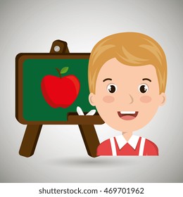 student school element icon vector illustration graphic
