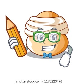 Student semla sweet cream easter buns character