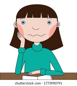 The student sits at the table and listens to the lesson

Язык ключевых слов: English