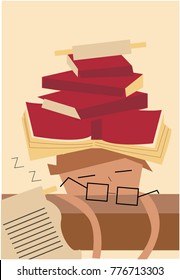 student sleep book