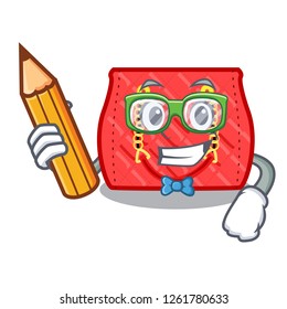 Student small shoulder bag quilted by cartoon