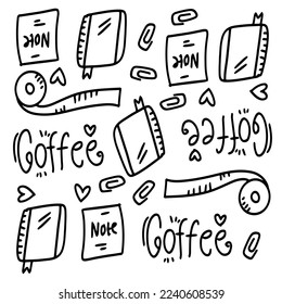 student tools set bundle vector design 