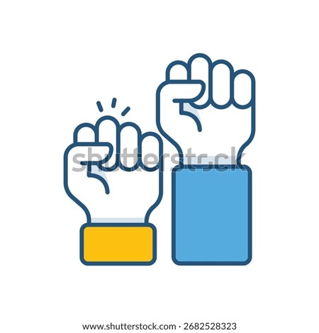 Student Union Color Line Vector Icon