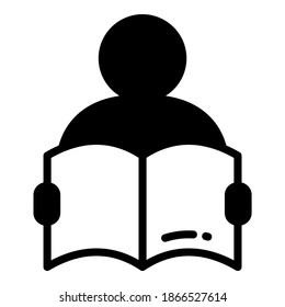 Bildungs-Symbol für Studenten, Vektorsymbol