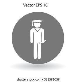 student vector icon