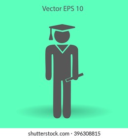 student vector icon