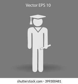 student vector icon