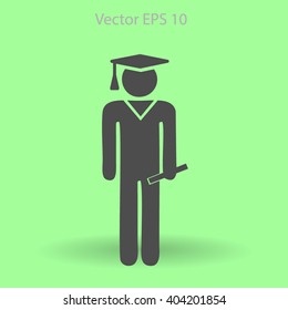 student vector icon