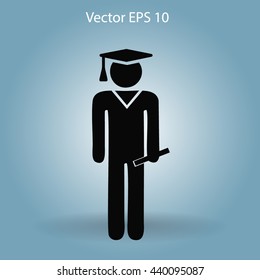 student vector icon