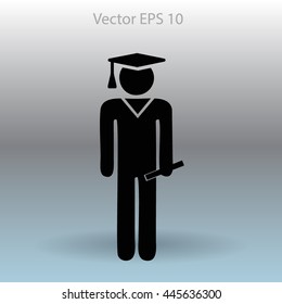 student vector icon